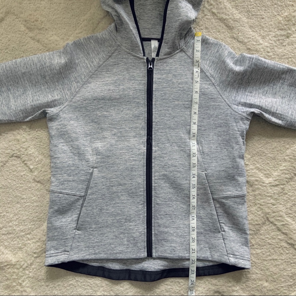 Lululemon City Bound Hoodie Heathered Space Grey View 4